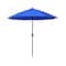 California Umbrella 9' Bronze Aluminum Market Patio Umbrella, Sunbrella Pacific Blue 194061336939 - alternate 1